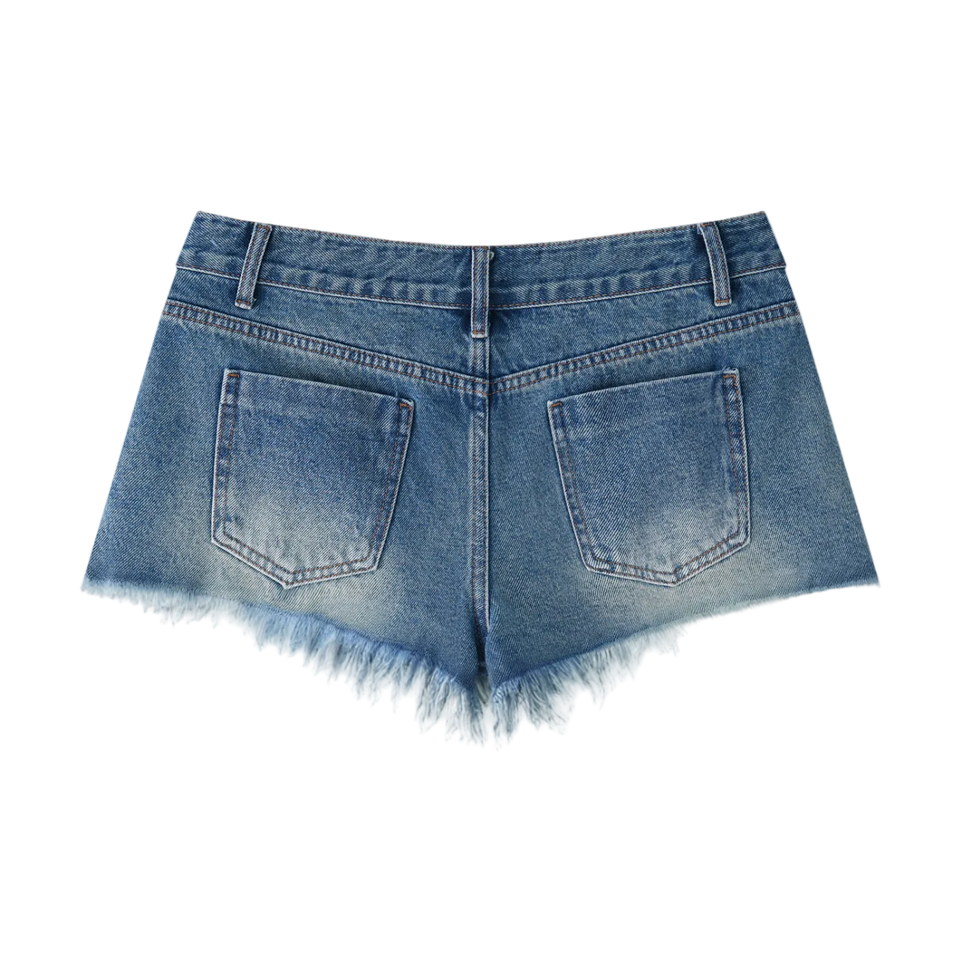 Women’s Vintage Raw Hem Denim Shorts