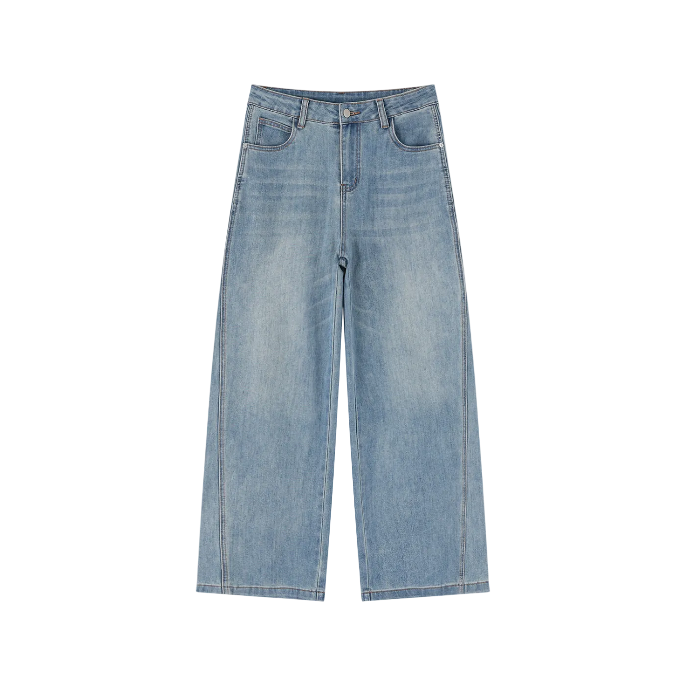 Women’s Vintage Wash High Rise Wide Leg Jeans