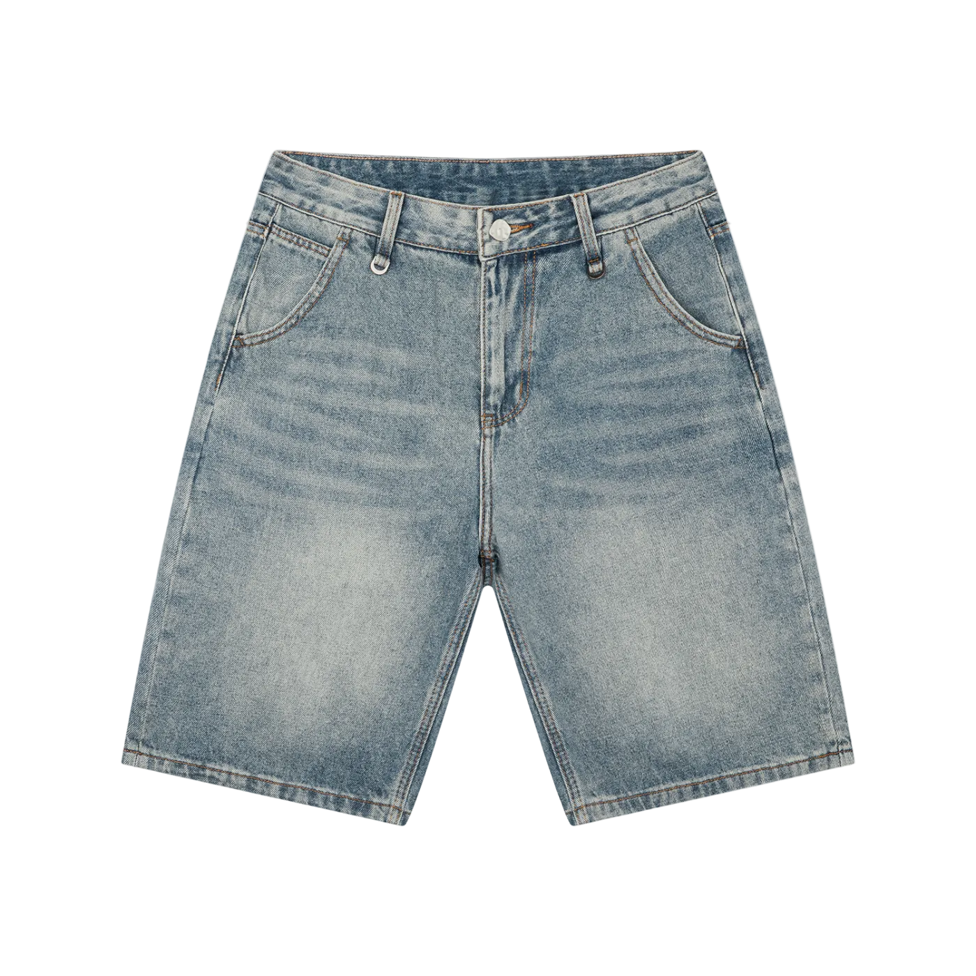 Men's Vintage Wash Baggy Denim Jorts