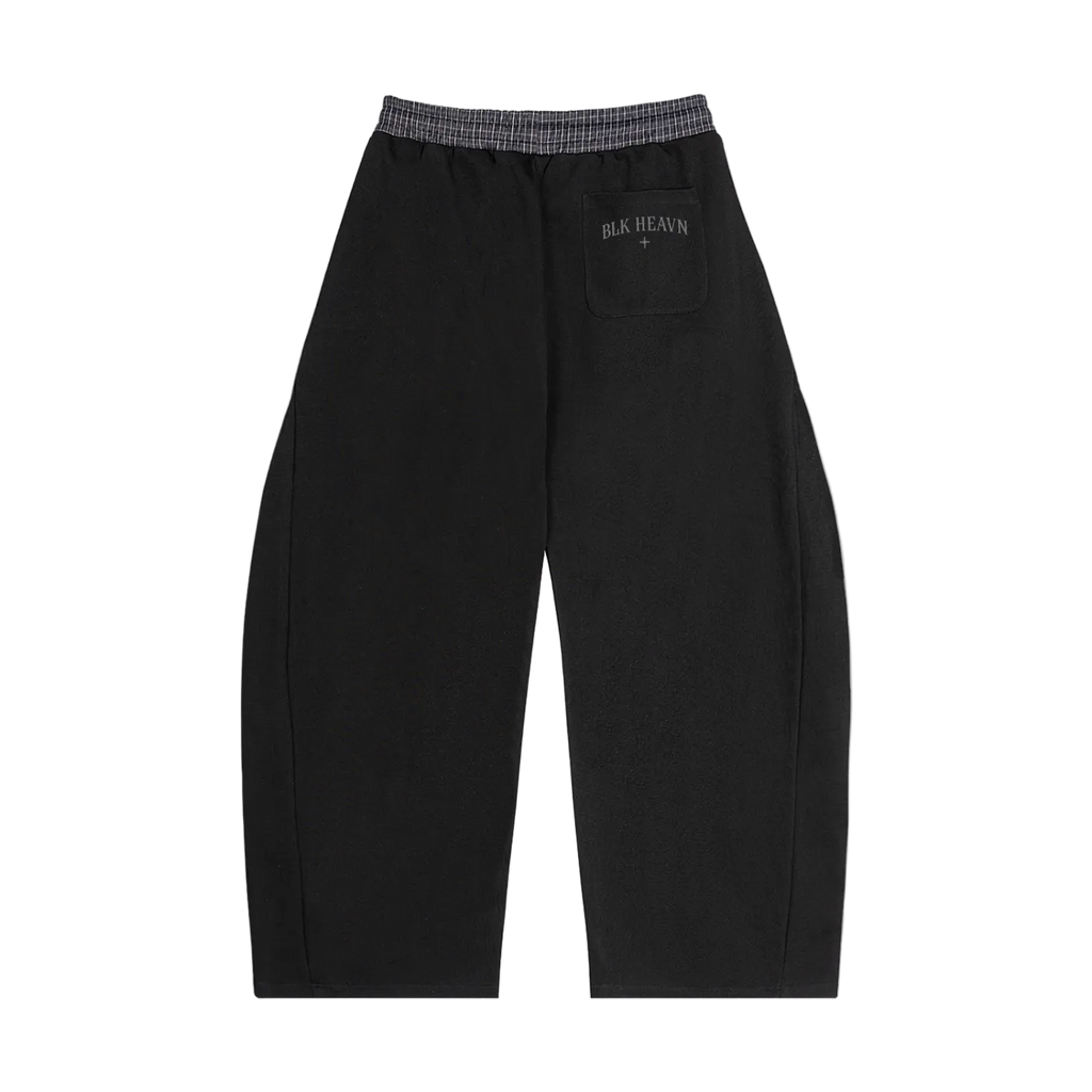 Unisex Loose Fit Patchwork Jogger Pants – Drawstring Sport Streetwear Pants