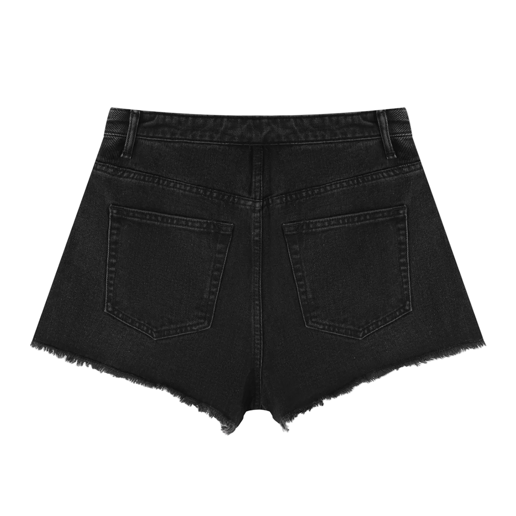 Women’s Vintage Wash High-Rise Denim Jorts