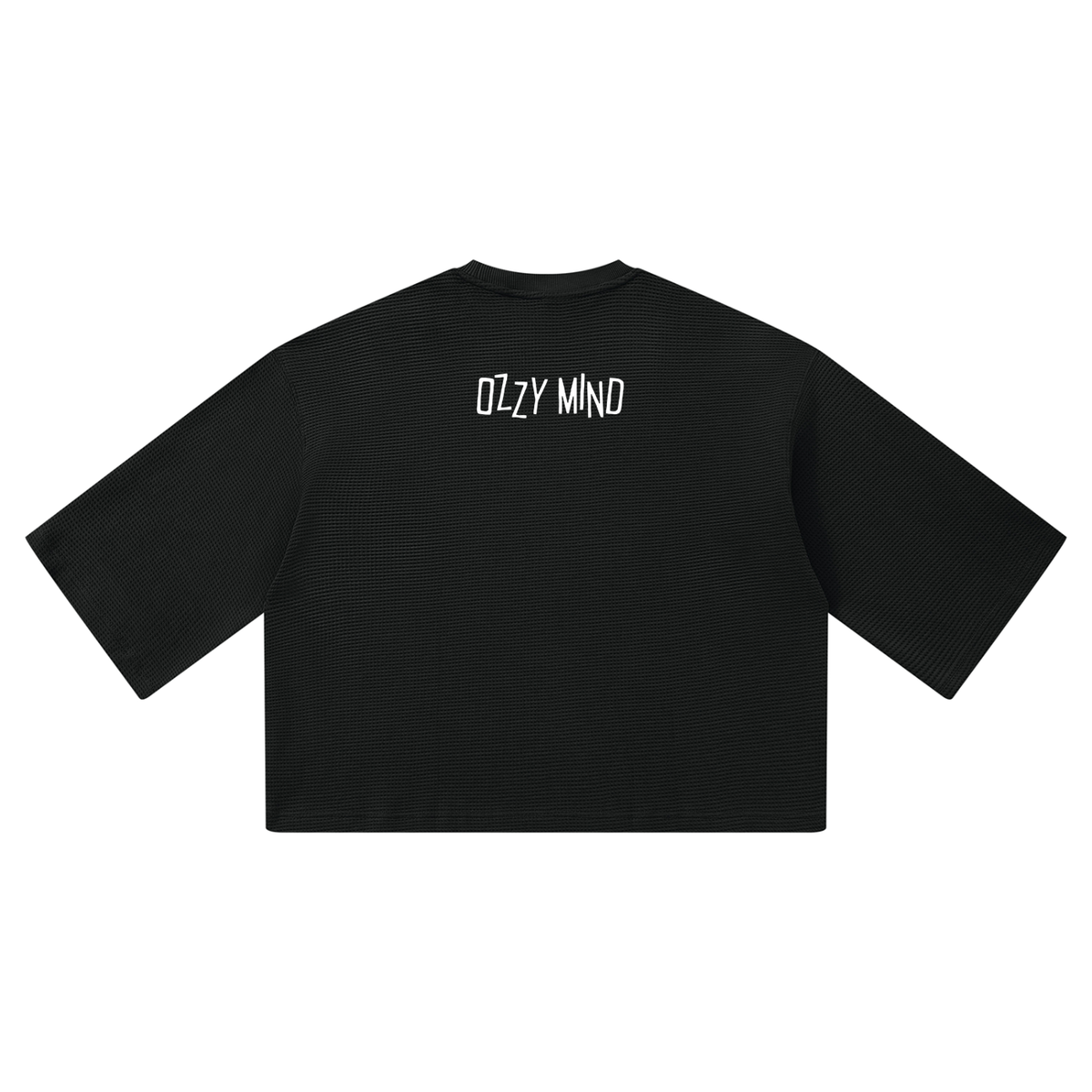 OZZY MIND: Unisex Waffle Boxy T-Shirt