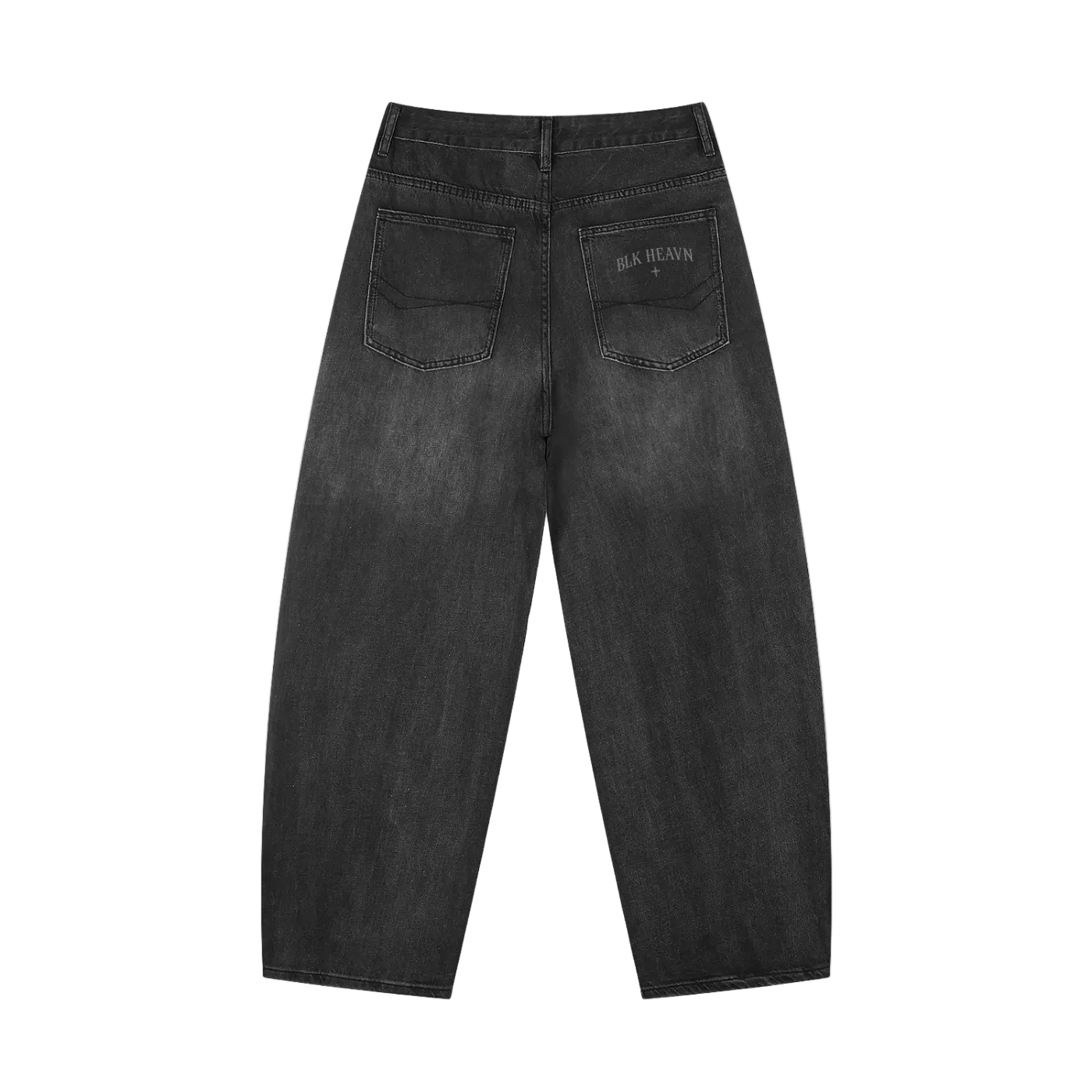 Men's Vintage Sunfade Barrel Leg Jeans
