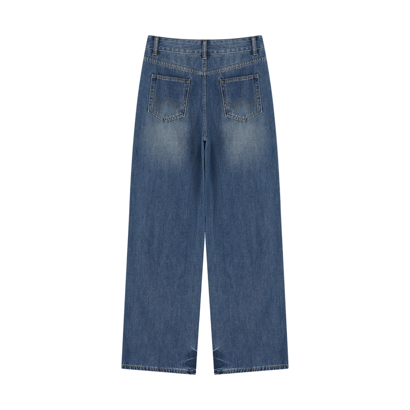 Vintage Wash Wide-Leg Jeans | Women’s 90s Street Fit