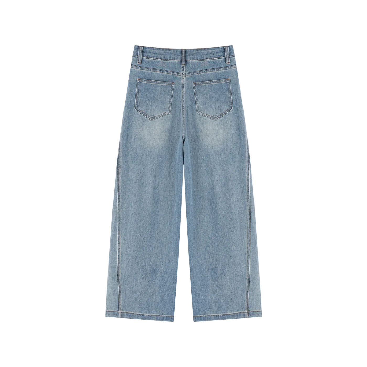 Women’s Vintage Wash High Rise Wide Leg Jeans