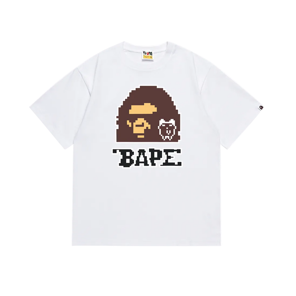*ape T - Shirt (White tee's with graphics)
