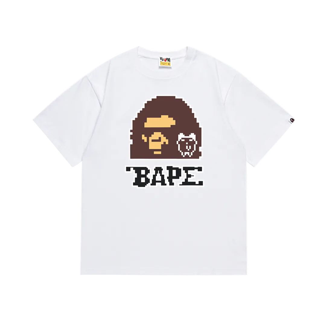 *ape T - Shirt (White tee's with graphics)