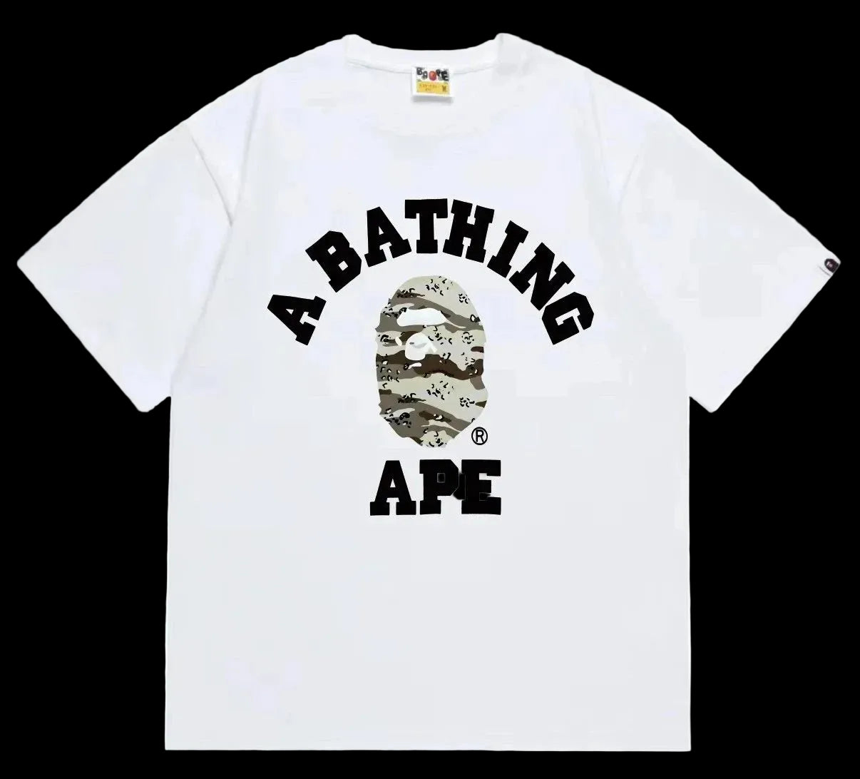 *ape T - Shirt (White tee's with graphics)