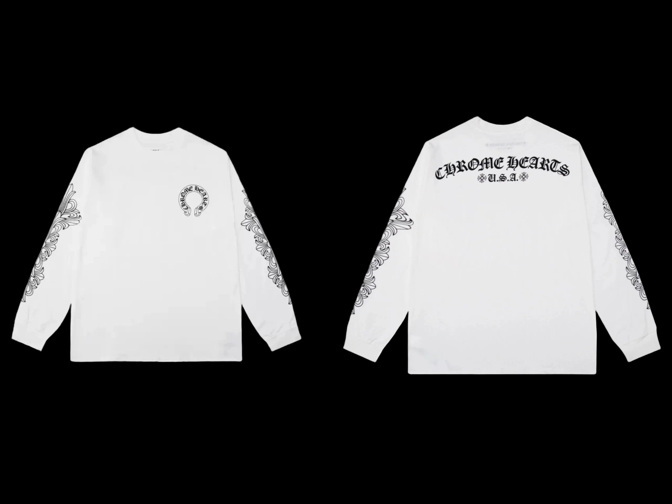 *HROME HEARTS Long Sleeve Shirt