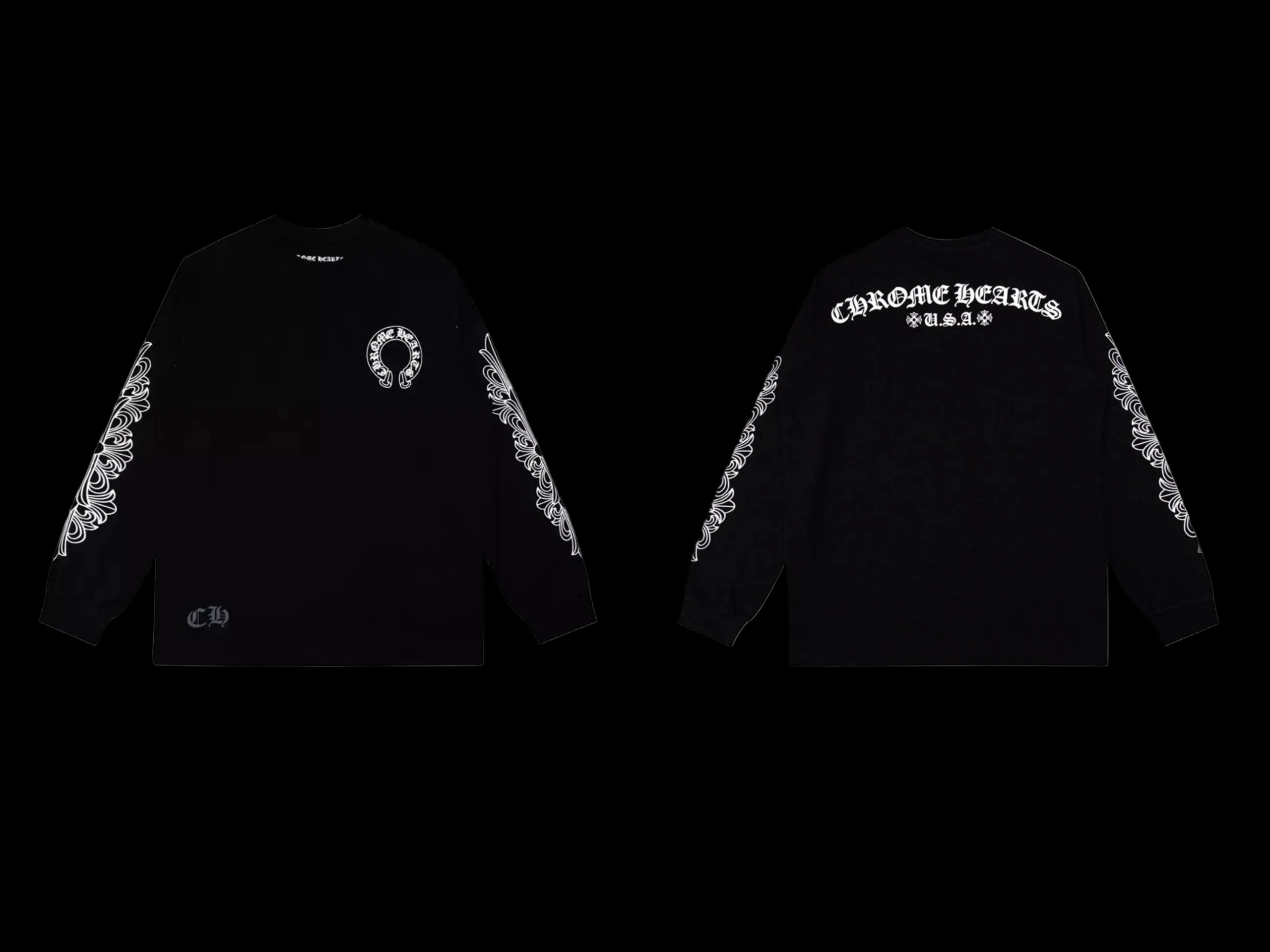 *HROME HEARTS Long Sleeve Shirt